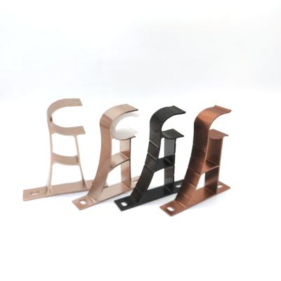 China double curtain rod brackets heavy duty curtain brackets for sale