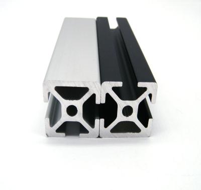 China 25*25 aluminium 1 side flat t slot profile for kitchen cabinet frame for USA market for sale