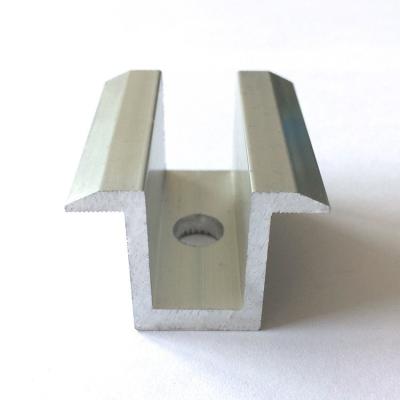 China Aluminum Profile for Solar Panel Clamp/Mid Clamps Payment Term Western Union or TT for sale