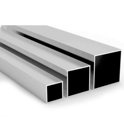 China Anodized Aluminum Square Tube with Custom Extruded Rectangular Profile and 12 Hardness for sale