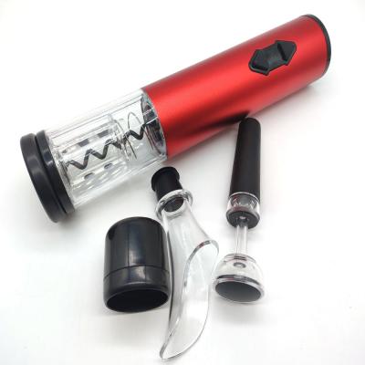 China Electronic Automatic Wine Corkscrew Stopper Set with Customize Logo and Bottle Opener for sale