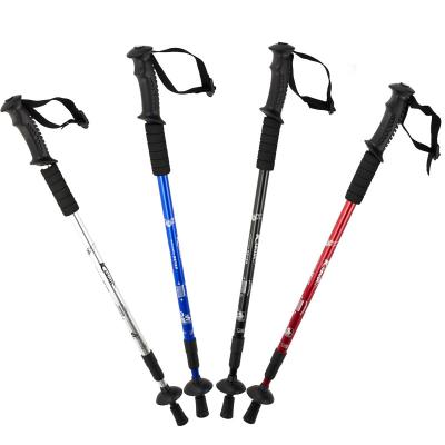 China Combo Set Offered 6 Ultralight Aluminum Trekking Poles for Outdoor Activities for sale