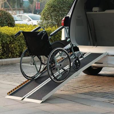 China Aluminium Motorcyclcle Portable Ramp For ATV Bike MX Motorbike motorcycle ramps for  wheelchair for sale