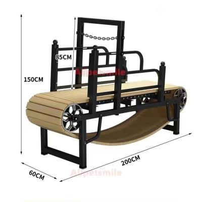 China Sustainable Pet Training Treadmill for Big Dogs Directly Supplies Smooth Slat Treadmill for sale