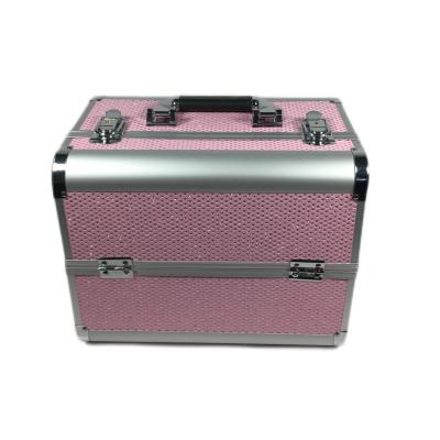 China New High Quality Portable Aluminum Alloy Makeup Case Makeup Case Professional for sale