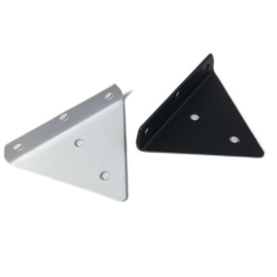 China Triangle Wall Mounted Metal Floating Shelf Support for Heavy Duty Storage Organization for sale