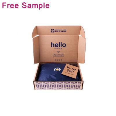 China Bargain price aseptic custom hot sale portable corrugated apparel mailer box for sale