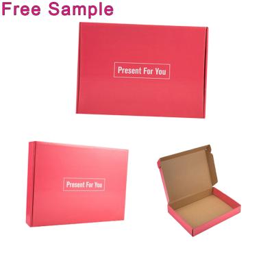 China Recyclable Custom Wig Package Pink Luxury Gift Box For Hair Packaging for sale