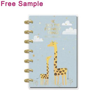 China Custom Printed Weekly Monthly Planner Disc Binding Planner Notebook Custom Journal for sale