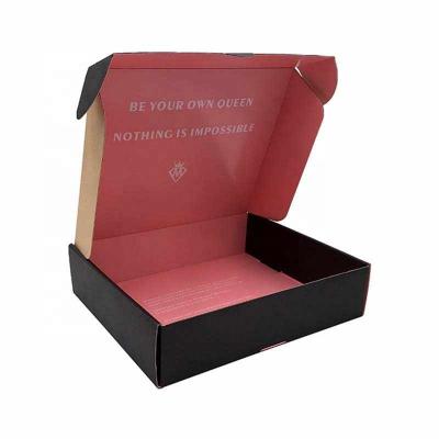 China Cheap Recycled Materials Factory Printed Logo Corrugated Paper Box Custom Announcement Box for sale