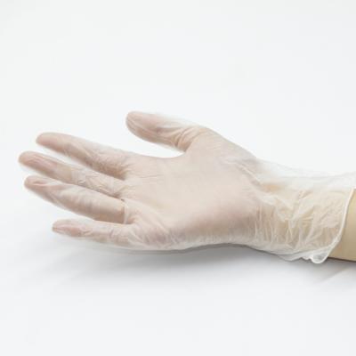 China Chemical proof/flexiable/water proof/oil resistant disposable transparent rectal vinyl gloves for sale