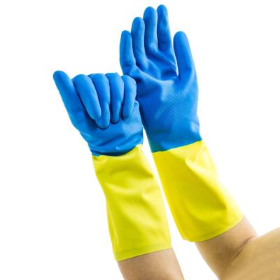 China Neoprene Safety Chemical Resistant Working Gloves for sale