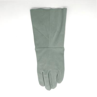 China Without Coating Leather Work Safety Welding Gloves Fire Resistant PPE for sale