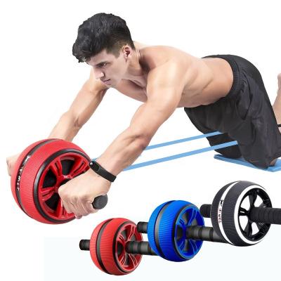 China HCX Home Fitness Muscle Exercise Wheel Durable ABS Abdominal Trainer for sale