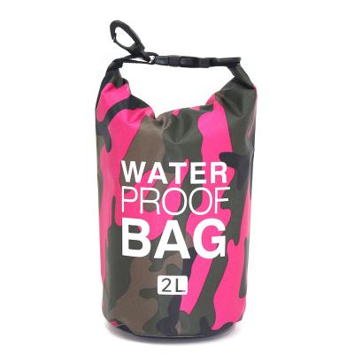 China Waterproof Dry Bag 15L Waterproof Dry Sack Swimming Bag Cylinder Desk Bag Backpack for Kayaking Boating Fishing Surfing Rafting River for sale