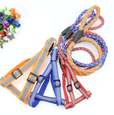 China Viable High Quality Durable Reflective Nylon Dog Running Leash for sale