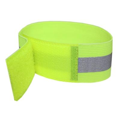 China High visibility reflective elastic arm band with reflective tape for sale