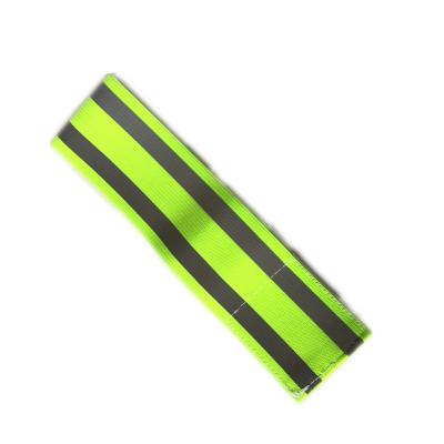 China Adjustable High Visibility Safety Arm Band Flexible Elastic for sale