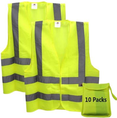 China Water Proof Safety Vest Coat Hygiene Vest Traffic Railway Safety Reflective Vest for sale