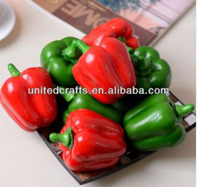 China China Fake Fake Pepper Artificial Vegetable for sale