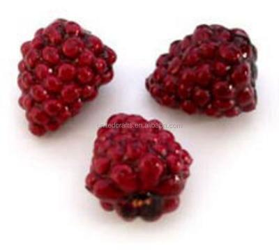 China China Fake Raspberry, Bag of 24 Decorative Fake Fruit Berries for sale