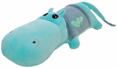 China Cute Stuffed Plush Toy Stuffed Animal Hippo Pillow Doll for sale