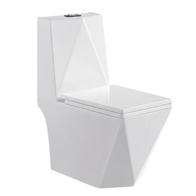 China Hot Selling Double-flush Ceramic One-piece Bathroom Western WC Toilet for sale