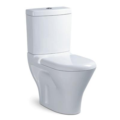 China Double-flush Brand Modern Two Piece Unique Western Toilets With Washing System for sale