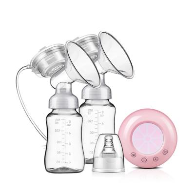 China BPA Free Portable Mummy's Hands Electric Breasting Pump Double Auxiliary Free Breast Pump With Standard Mouth for sale