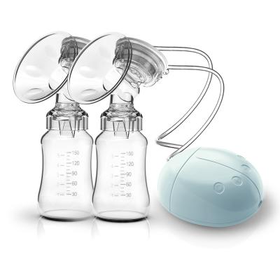 China BPA Free Hot Selling Electric Breast Pump Breast Pump Strong Double Suction Massage Mother's Milk Extractor for sale