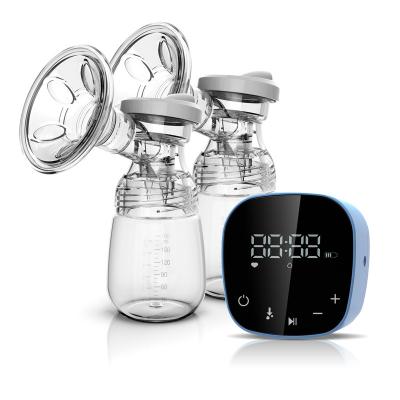 China BPA Free Intelligent Touch Screen BPA Free Single Electric Massage Milk Breast Pump for sale