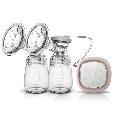 China BPA New Smart Display BPA Free Dual Massage Milk Free Designed Electric Breast Pump for sale