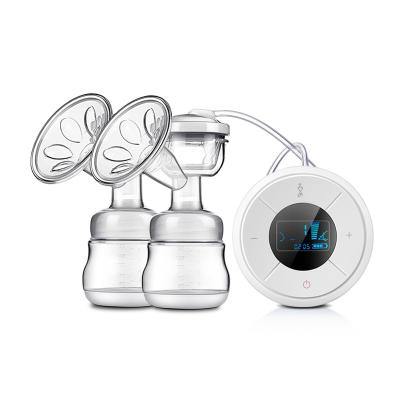 China Best Quality Hot Selling BPA Free Hands Free Dual Suction Milk Electric Breast Pump for sale