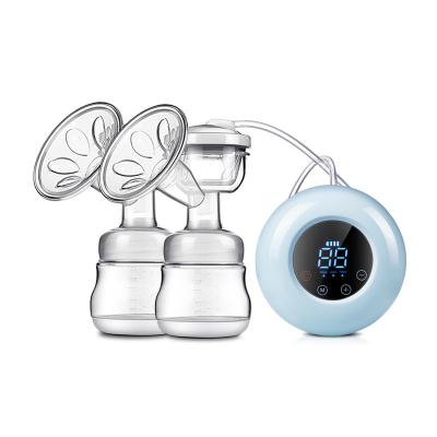 China BPA Free Portable Eco-friendly Moms Dual Period Lactation Electric Breast Pump for sale