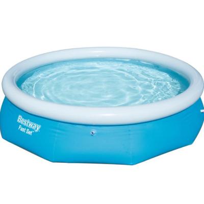 China Bestway Inflatable Bestway Inflatable Container Swimlodge Family Pool Backyard PVC Pool Play Equipment Bestway Eco-Friendly Swimming Pool for sale