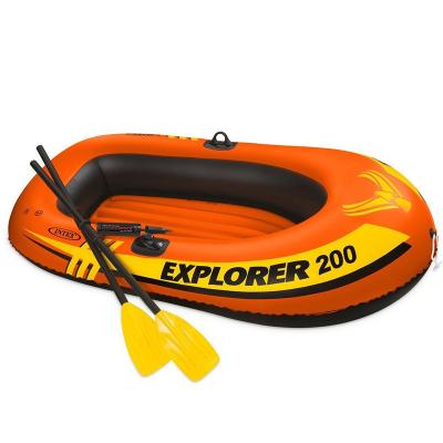 China Wholesale Infaltable Explorer 200 Fishing Boat KAYAK 2 Outdoor Game Intex 58331 People for sale