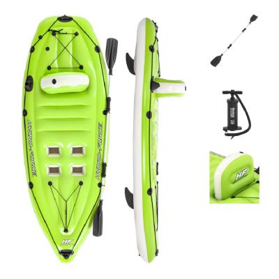 China PVC Bestway 65097 2.70m x 1.00m Koracle Inflatable Fishing Kayak Set Inflatable Rowing Boats for sale