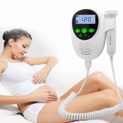 China Baby Heart Rate Monitor High Quality Package Fetal Doppler Ultrasound Scanner Machine Price For Sale for sale