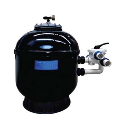 China Sand Filter Systems Pool Side Sand Filter With Backwash Valve , Fiberglass Sand Filter With Smooth Gel Outside for sale