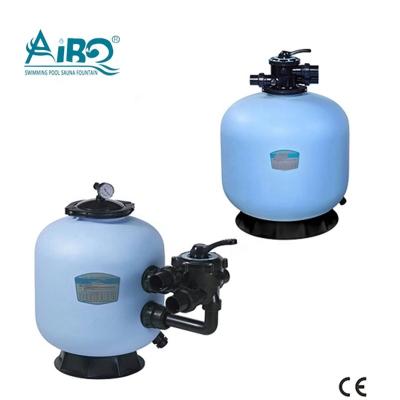 China Swimming Pool Sand Filters Aquarium Filters Top-mounted and Side-mounted Sand Filters Made of Fiberglass and Plastic for sale