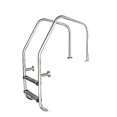 China Easy Install High Quality Stainless Steel Enamels Swimming Pool Accessories Equipment Pool Ladder for sale