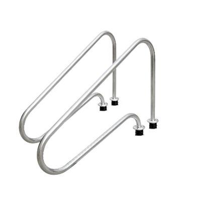 China Professional Automatic Ejection Swimming Pool Equipment Accessories Handrail Stainless Steel Swimming Pool Ladder for sale