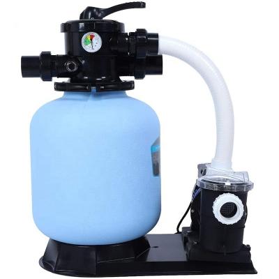 China Hot Selling High Efficiency Above Ground Swimming Pool Filter System Filter and Water Pump Combination Salt Chlorine Generator for sale