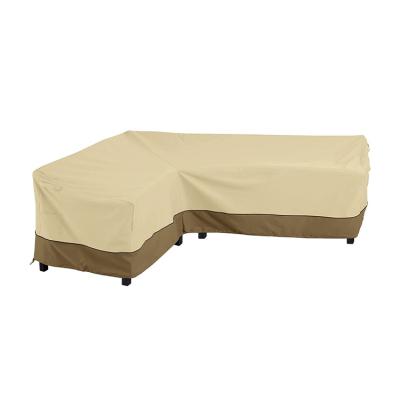 China Anti-uv/Rainproof/Dustproof Premium Durable Fabric Garden Outdoor Sectional V Shaped Sofa Cover Heavy Duty Patio Furniture Covers Waterproof for sale