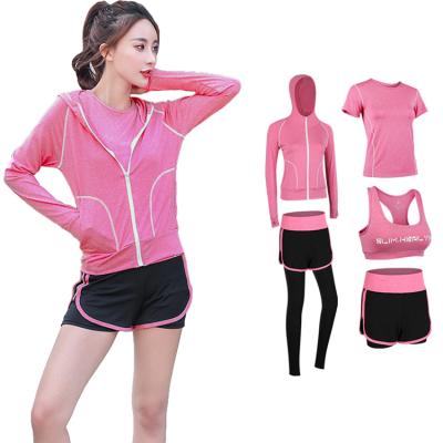 China Hot Sale High Quality Breathable Yoga Clothing Set Factory Set Fitness Wear Women Fitness Wear Wholesale Price for sale