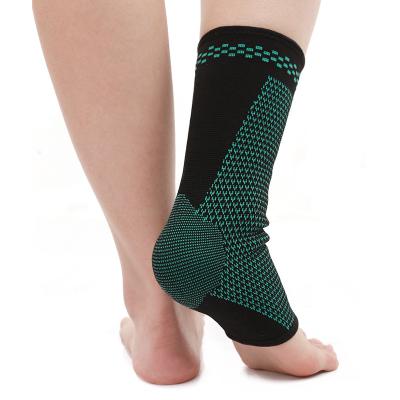 China Protective OEM Factory Elastic Brace For Women Men Sports Nylon Compression Sleeving Ankle Support Socks for sale