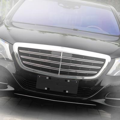 China Hot Selling ABS Chrome Car ABS Chrome Bumper Lip Made In China Factory Fit For W222 Mercedes S Class Maybach 2015-2017 for sale