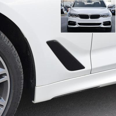 China Decorative ABS Body Stripe Car Trim Black Fender Strips For BMW g38 2018 2019 for sale