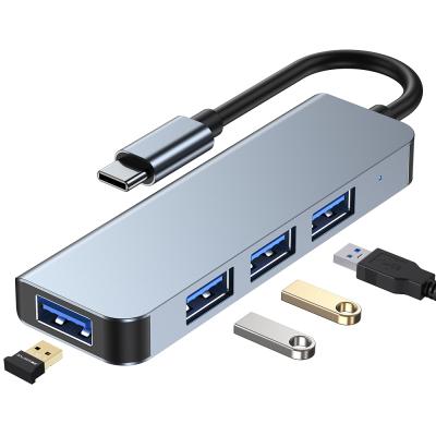 China Mobile Devices .desk Computer Laptop Laptop Mac-book Accessories Type C To Usb 3.0+2.0 Usb 4 Port Usb C Docking Station Hub CY068 for sale