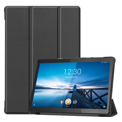 China Perfect Protective Drop Proof Smart X605 Triple Tablet Case 10.1 Inch PU Leather Cover For Lenovo TAG M10 FHD REL TB-X605LC Tb-X605FC 10.1 for sale